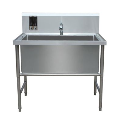 Premium Stainless Steel Dog Grooming Station with Shower System