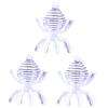 HAPINARY 3-Piece Transparent Shrimp Feeding Station view 1