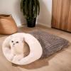 Cat Sack Bed, Cozy Cat Sleeping Bag – Warm Winter Cat Bed view 2