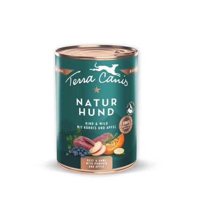 Terra Canis Beef & Game with Pumpkin, Apple, and Blueberry - Natural Dog, 400g