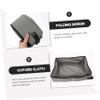 BESPORTBLE 2-Piece Foldable Waterproof Travel Cat Litter Box Set view 4