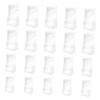 BESPORTBLE 30-Piece Self-Sealing Food Storage Bags, Transparent Thick Storage Bags for Snacks and Pet Food, Moisture-Resistant and Easy view 1