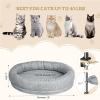Cat Bed, Office Cat Furniture with Pet Mat view 2