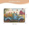 Vintage Truck Yellow Washable Bed Pads, Reusable, Leakproof, 34 x 52 in view 2