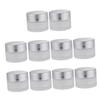 Beavorty 10-Pack 5g Frosted Glass Cream Jars with Sealing Lids for Cosmetics and Skincare view 1