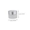 Beavorty 10-Pack 5g Frosted Glass Cream Jars with Sealing Lids for Cosmetics and Skincare view 2