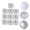 Beavorty 10-Pack 5g Frosted Glass Cream Jars with Sealing Lids for Cosmetics and Skincare view 3
