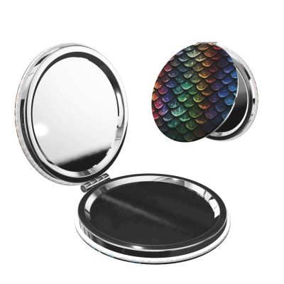 DWVTFSM Dragon Scale Compact Mirror, 1x/2x Magnification