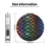 DWVTFSM Dragon Scale Compact Mirror, 1x/2x Magnification view 3