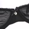 DKLOVIFU Women's Red Lace Lingerie Set with Bodysuit, Thong, Garters and Stockings view 2