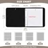 DIY Photo Album, Self-Adhesive Magnetic Scrapbook, Cat Design, 30.5 x 30.6 cm, 20 Pages view 3