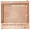 Natural Wooden Terrarium, 60 x 40 x 42 cm, Stackable and Expandable view 2