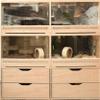 Natural Wooden Terrarium, 60 x 40 x 42 cm, Stackable and Expandable view 3