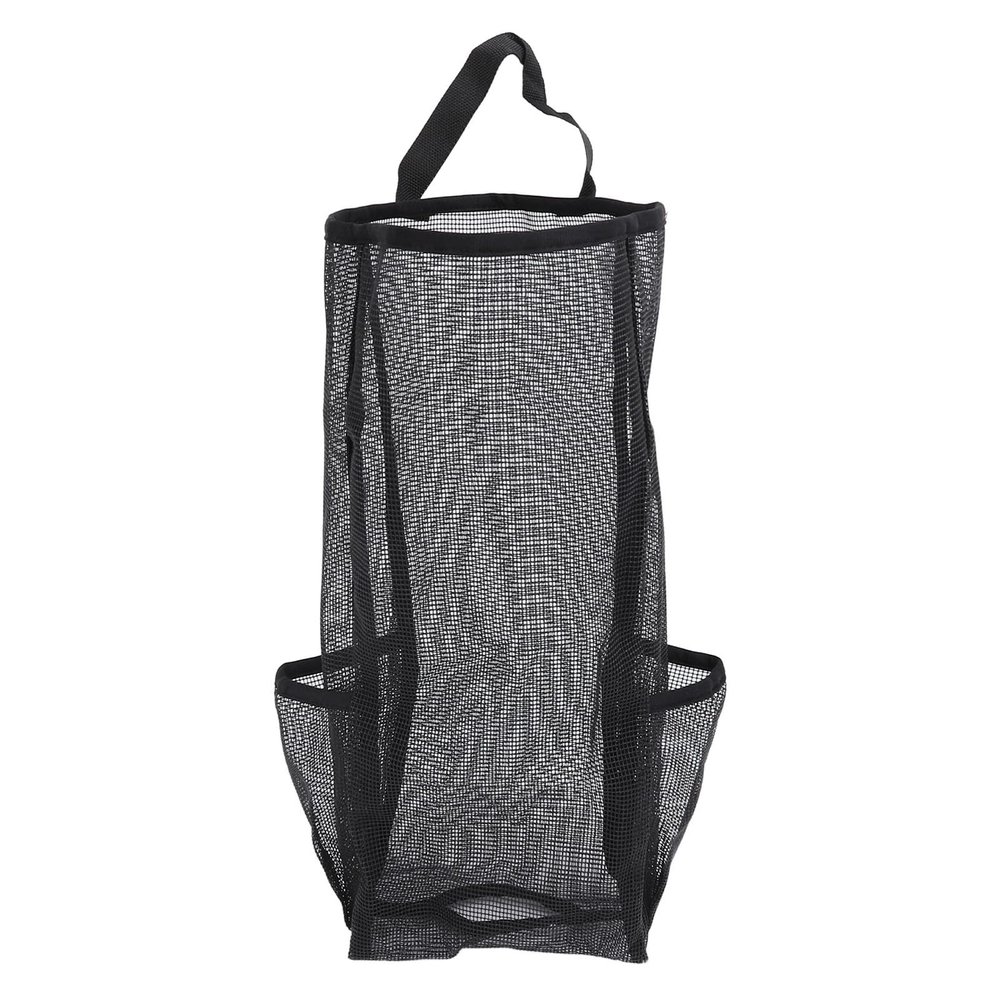 Glomora Plastic Bag Holder, Polyester Mesh, Foldable and Washable