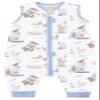 Chilsuessy Baby Summer Sleeping Bag with Feet, 0.5 TOG, 100% Cotton, Forest Animals, 90 cm view 1