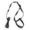 Parrot Flight Leash - Lightweight Bird Harness with Black Leash for Outdoor Walks (S) view 4