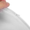 KIMISS 10-Pack Zippered Mesh Bags for Aquarium Filter Media, for Activated Carbon, Sponges and Bio Balls (White) view 3
