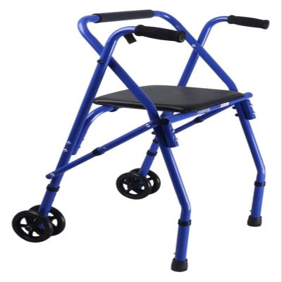 Walker for Seniors with Wheels and Adjustable Seat Handle