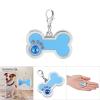 Personalized Enamel Bone ID Tag for Dogs and Cats (Blue) view 3
