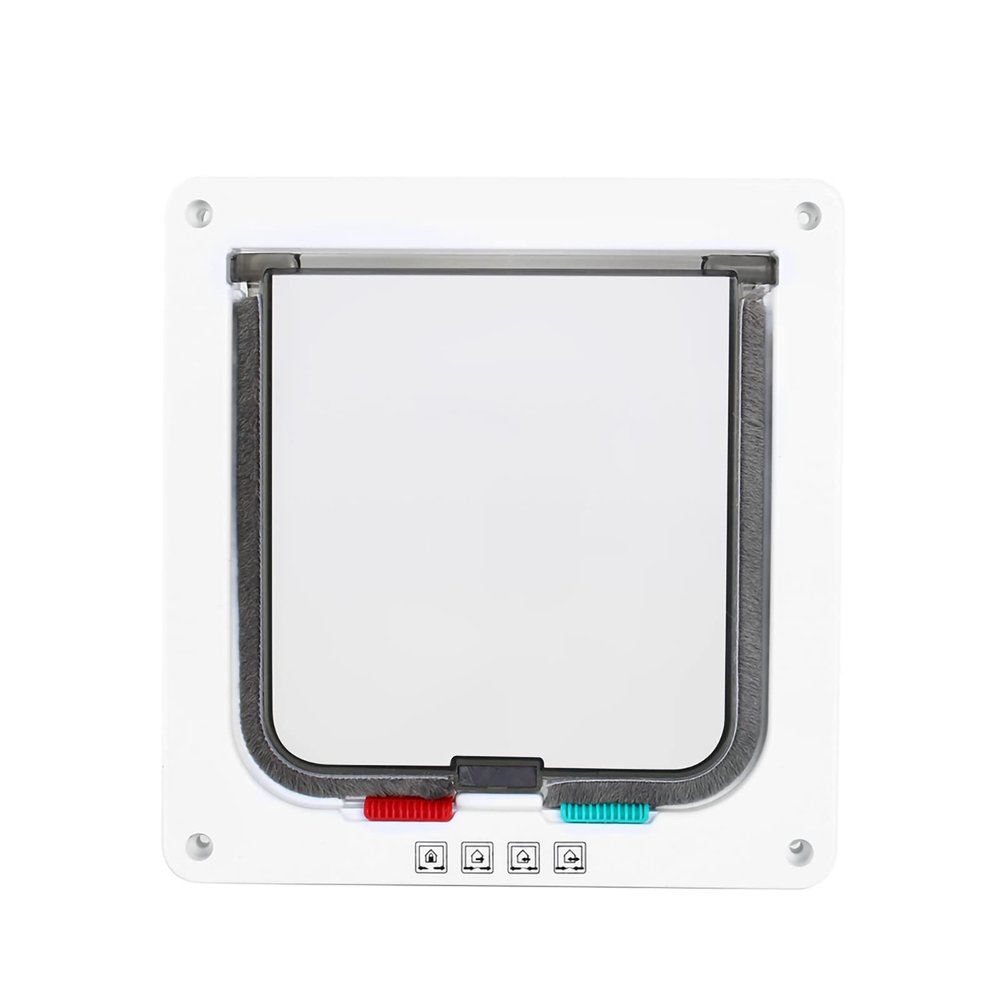 Smart Cat Door, Automatic Pet Door with Secure Locking, Easy Installation, Ideal for Indoor/Outdoor Use