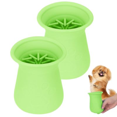 Dog Paw Cleaner with Massage Feature