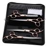 7-Inch Gold-Coated Pet Grooming Scissor Set, 4-Piece view 1
