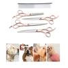 7-Inch Gold-Coated Pet Grooming Scissor Set, 4-Piece view 3