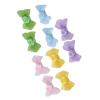 10-Pack Organza Bow Hair Clips for Dogs and Cats view 1