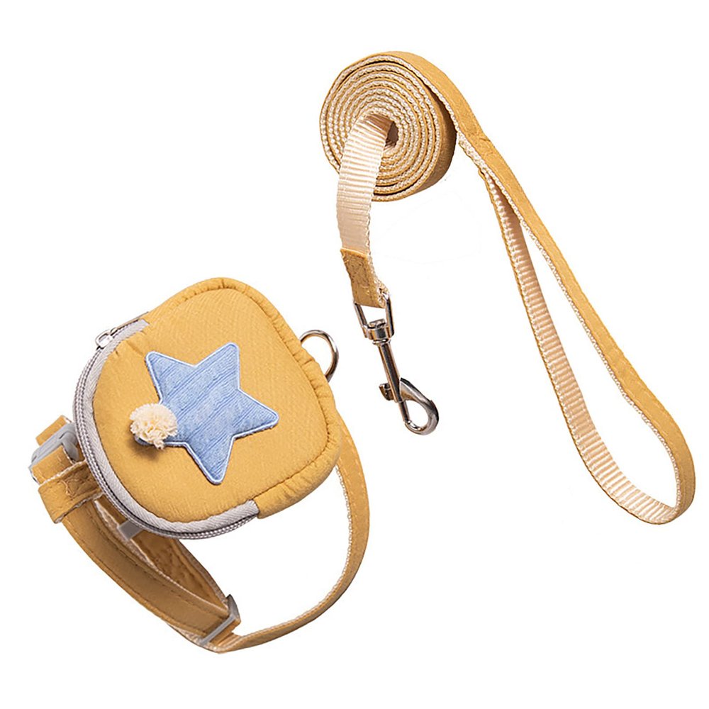 Cute Dog Harness with Leash for Small Dogs and Cats