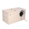KIMISS Wooden Bird Nesting Box for Budgerigars and Cockatiels, 13 x 13 x 24.5 cm view 2