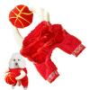 Lunar New Year Pet Costume with Lantern view 1
