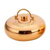 Copper Hot Water Bottle with Soft Cover, Removable Hot/Cold Compress view 1