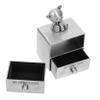 KOMBIUDA Bear-Shaped Keepsake Box with 2 Drawers for Children's Teeth view 1