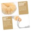 KOMBIUDA Sisal and Wood Exfoliating Body Brush with Long Handle view 3