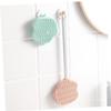 Silicone and PP Long-Handle Shower Brush view 2