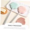 Silicone and PP Long-Handle Shower Brush view 3