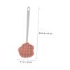Silicone and PP Long-Handle Shower Brush view 4
