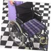 Wheelchair Seat Cushion with Thick Oxford Fabric Padding, Black view 4