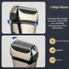 AOOWU 2-in-1 Foil Shaver for Men, Rechargeable USB Electric Razor, Wet & Dry, 100-Minute Runtime, Washable view 3