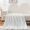 KQYLBM Fox Fleece Blanket, 100 x 150 cm, Plush Winter Blanket view 2