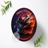 Personalized NFL Football Birthday Cake Topper with or without Name, Edible Image, 20 cm - 1956z view 2