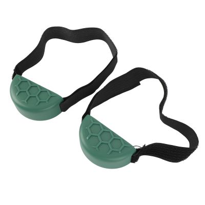 Children’s Shoe Toe Protectors, Wear-Resistant, 2-Pack (Green)