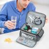 Portable Medicine Organizer Bag for Home, Travel, Nursing, and College view 4