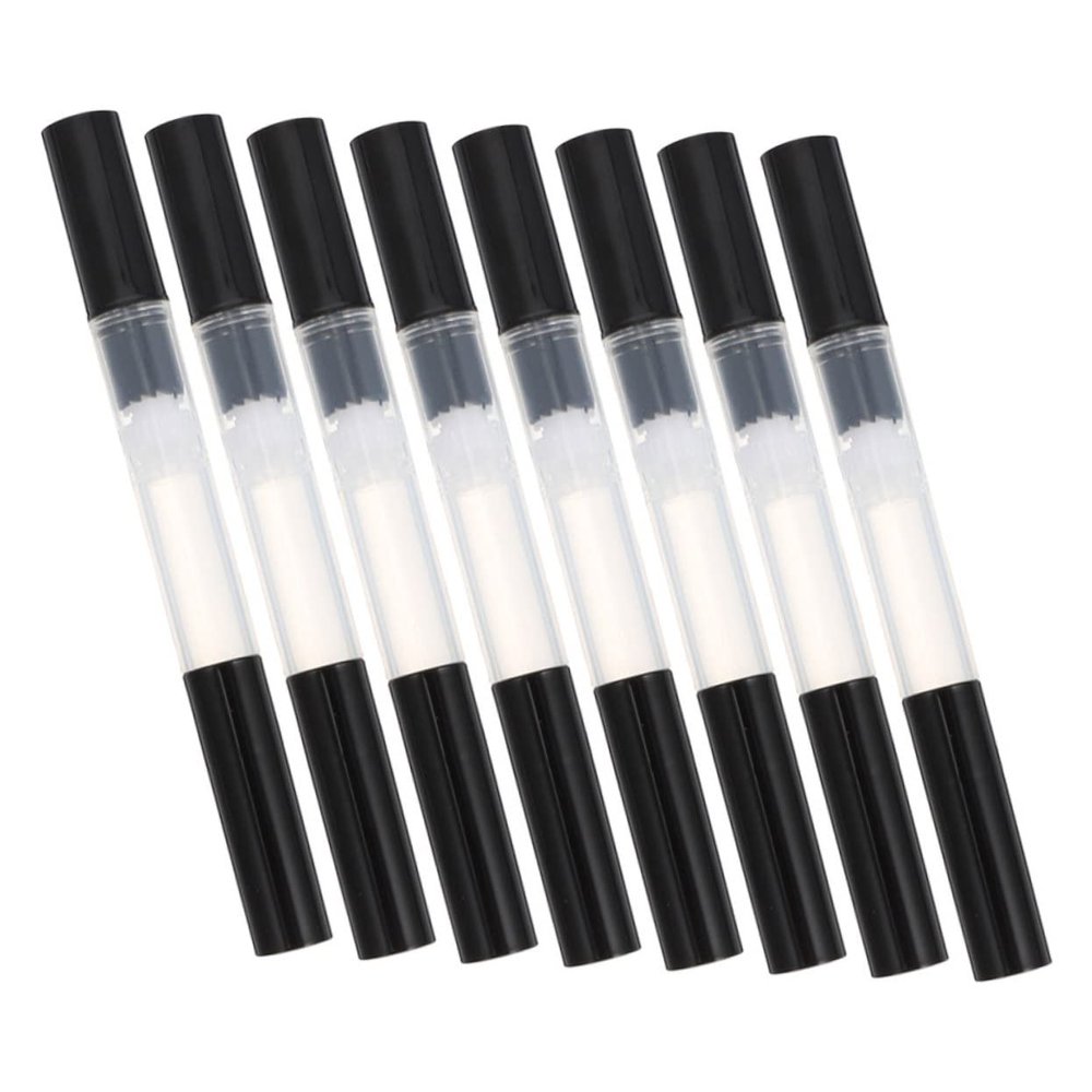 8 Empty Cuticle Revitalization Pens, 3 ml, Black