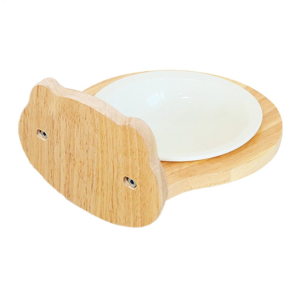 Anti-Spill Bear Head Dog Crate Water Bowl