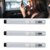 3 Empty Makeup Brush Pens, Liquid Foundation Container with Press Brush, Portable Transparent Twist Applicators for Home or Travel view 2