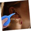 Ear Cleaning Bulb with Smooth Tip, Blue, Rubber, 75 mL view 3