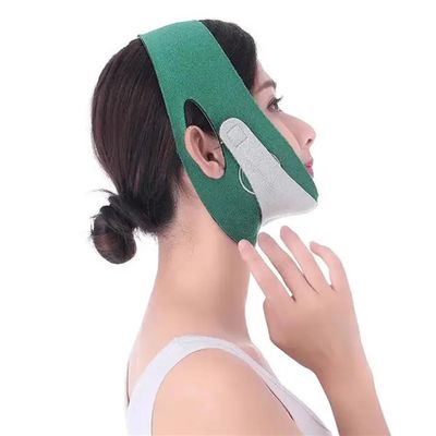 FOVAOK 1/2-Piece Face, Chin and Cheek Lift Mask, Slim Ultra-Thin Double-Strap Chin Support (1 Piece)