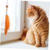 Happyyami 2-Piece Cat Toy Set with Colorful Pendants, Interactive and Safe Toys for Cats view 2