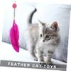 Happyyami 2-Piece Cat Toy Set with Colorful Pendants, Interactive and Safe Toys for Cats view 3